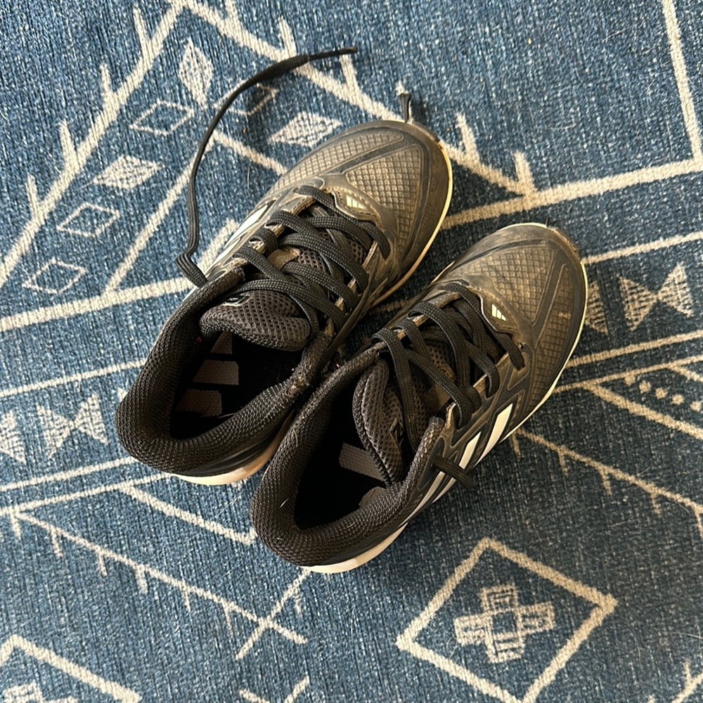 Kids Black Athletic Shoes